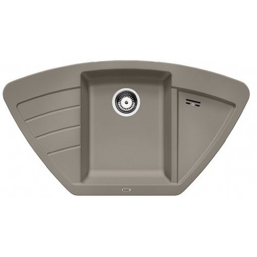 BLANCO Zia 9 E dřez včetně sifonu, tartufo 514763