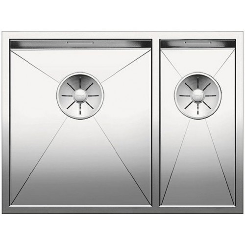 BLANCO ZEROX 340/180 IF InFino Nerez hedvábný lesk dřez vlevo bez táhla 521611