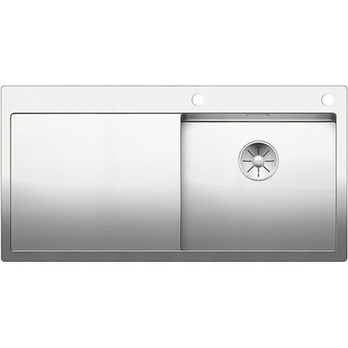 BLANCO CLARON 5 S-IF InFino Nerez hedvábný lesk dřez vpravo s táhlem 521625 BLANCO CLARON 5 S-IF InFino Nerez hedvábný lesk dřez vpravo s táhlem 521625