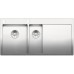 BLANCO CLARON 6 S-IF InFino Nerez hedvábný lesk dřez vlevo s táhlem 521646