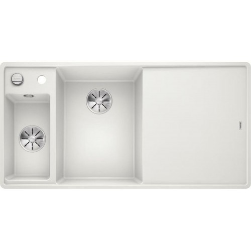 BLANCO AXIA III 6 S-F InFino Silgranit bílá sklen.kráj.deska dřez vlevo 524672 BLANCO AXIA III 6 S-F InFino Silgranit bílá sklen.kráj.deska dřez vlevo 524672