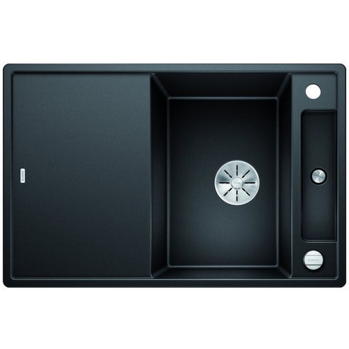 BLANCO AXIA III 45 S InFino silgranit černá dřez vpravo s excentrem 525840
