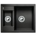 BLANCO METRA 6 Silgranit černá oboustranné provedení 525923