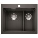 BLANCO PLEON 6 Split InFino Silgranit černá 525955