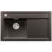 BLANCO ZENAR 45 S InFino Silgranit černá dřez vlevo s excentrem bez příslušenství 526034