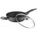 BLAUMANN Gray Granit Pánev hluboká s poklicí, 24 cm BL-1542N