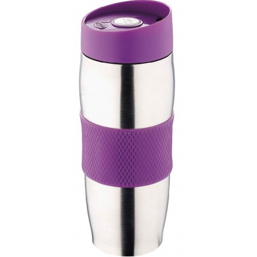 BLAUMANN Termohrnek cestovní 380 ml, fialový BL-1333fial BLAUMANN Termohrnek cestovní 380 ml, fialový BL-1333fial