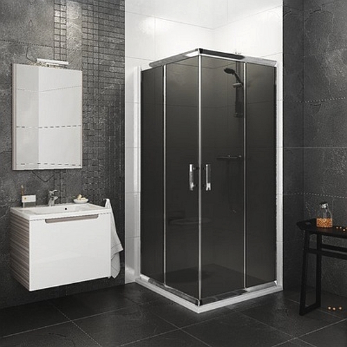 RAVAK Blix BLRV2-80 Sprchový kout satin+Grafit 1LV40U00ZH RAVAK Blix BLRV2-80 Sprchový kout satin+Grafit 1LV40U00ZH