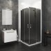 RAVAK Blix BLRV2-80 Sprchový kout satin+Grafit 1LV40U00ZH