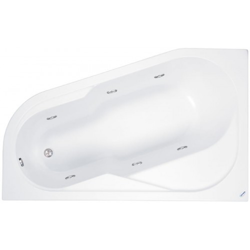 TEIKO Vana Bodam L rohová 160 x 100 cm - HTP systém ECO HYDRO, levá V210160L04T01211 TEIKO Vana Bodam L rohová 160 x 100 cm - HTP systém ECO HYDRO, levá V210160L04T01211