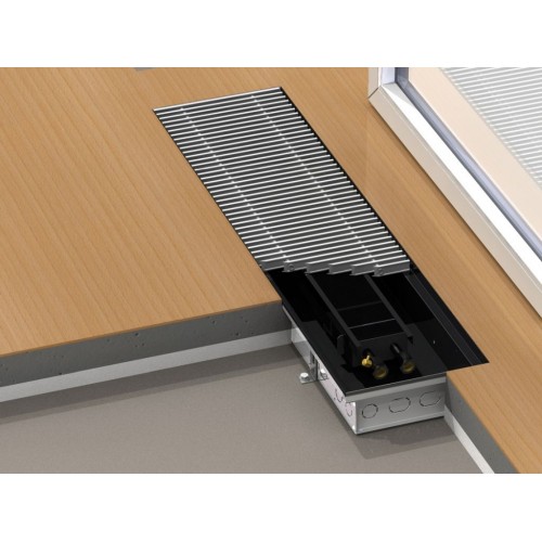 Boki Podlahový konvektor bez ventilátoru 1750 x 260 x 90 mm nerez FMK-26-175-09-11