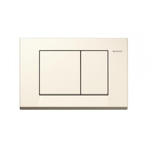 GEBERIT BOLERO - ovládací tlačítko, plast, Edelweiss - ušlechtilá bílá 115.777.DK.1