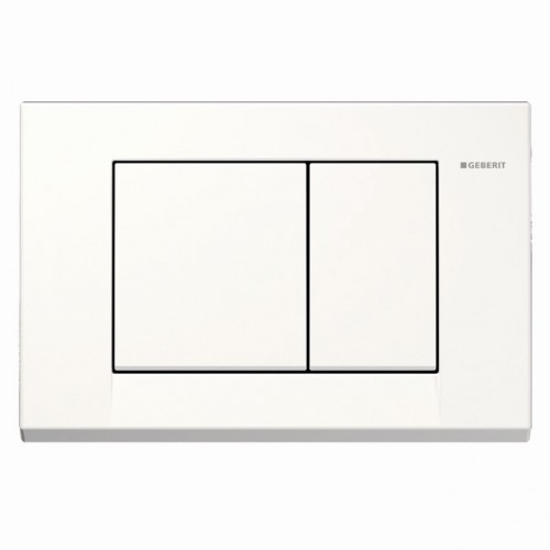 GEBERIT BOLERO - ovládací tlačítko, plast, Star White - zářivě bílé 115.777.FR.1