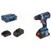 BOSCH GSR 18V-60 C Akumulátorový vrtací šroubovák 2x 18V 4.0Ah, L-Boxx 06019G1108