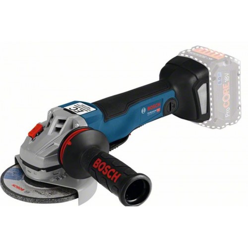 BOSCH GWS 18V-10 PC Akumulátorová úhlová bruska, 125mm, bez aku 06019G3E0A