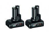 BOSCH 2× GBA 12V 6.0AH PROFESSIONAL Akumulátor 1600A00X7M BOSCH 2× GBA 12V 6.0AH PROFESSIONAL Akumulátor 1600A00X7M