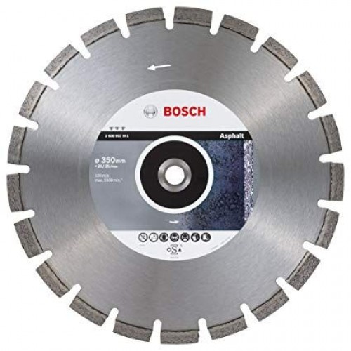 BOSCH Best for Asphalt Diamantový dělicí kotouč, 350 x 20/25,40 x 3,2 x 12 mm 2608603641