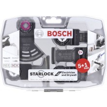 BOSCH Starlock Sada 5+1 dílná sada pro oscilační nářadí 2608664622