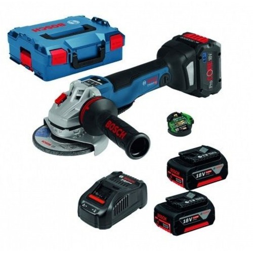 BOSCH GWS 18V-10 PSC Akumulátorová úhlová bruska, 2x 5,0Ah 06019G3F0D