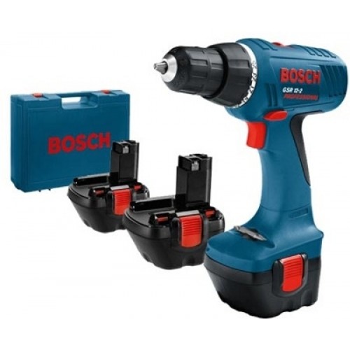 BOSCH - akušroubovák GSR12-2V 1,5Ah - 3x akučlánek