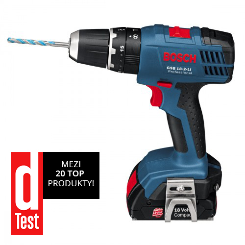 BOSCH GSB 18-2-LI Aku příklepový vrtací šroubovák 0.601.9D2.301