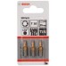 BOSCH Max Grip Šroubovací bit, T10, 25 mm, 3 ks 2607001688