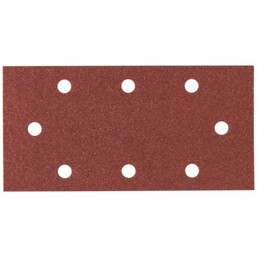 BOSCH 10dílná sada brusných papírů pro vibrační brusky, 93 x 185mm 2609256A90