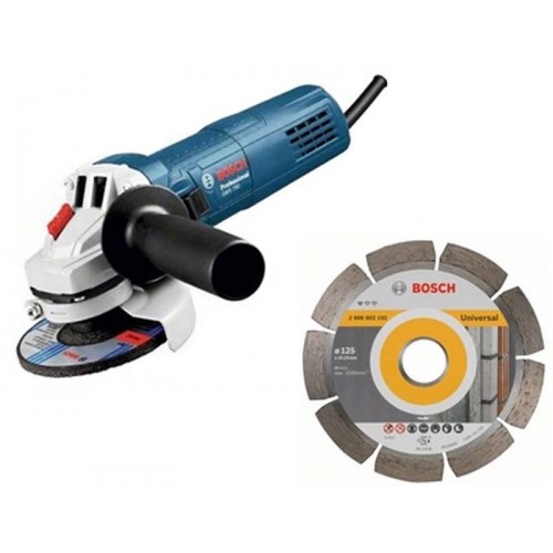 BOSCH GWS 750 Úhlová bruska 125 mm+diamantový dělící kotouč, 0615990J23 BOSCH GWS 750 Úhlová bruska 125 mm+diamantový dělící kotouč, 0615990J23