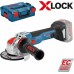 BOSCH GWX 18V-10 C Professional Aku úhlová bruska s X-LOCK, 125 mm, bez aku 06017B0200