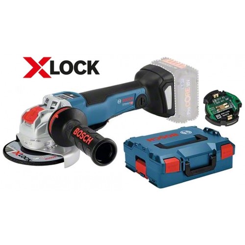 BOSCH GWX 18V-10 PSC Professional Aku úhlová bruska s X-LOCK, 125mm, bez aku 06017B0800