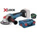 BOSCH GWX 18V-10 PSC Professional Aku úhlová bruska s X-LOCK, 125mm, bez aku 06017B0800