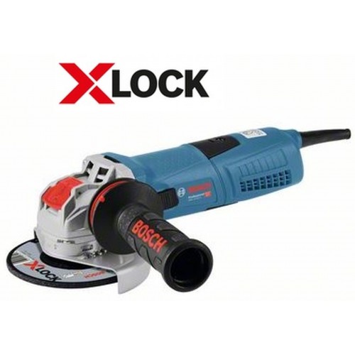 BOSCH GWX 13-125 S Professional Úhlová bruska s X-LOCK, 125mm, 1300W 06017B6002