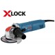 BOSCH GWX 19-125 S Professional Úhlová bruska s X-LOCK, 125mm, 1900W 06017C8002