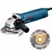 BOSCH GWS 1000 Professional úhlová bruska + diamantový kotouč 060182880A