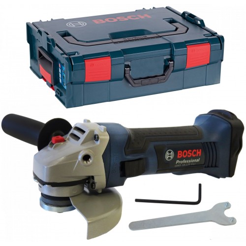 BOSCH GWS 18-125 V-LI Professional Aku úhlová bruska Solo + L-Boxx 060193A308