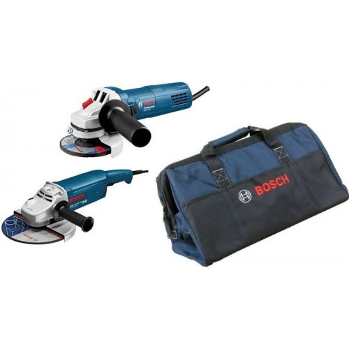 BOSCH GWS 22-230 JH Úhlová bruska + GWS 750-125 Úhlová bruska + taška 0615990K4M