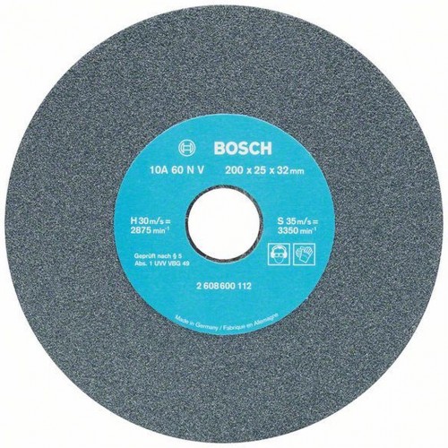 BOSCH Brúsny kotúč pre dvojkotúčovú brúsku, 200mm, 32mm, 60 2608600112