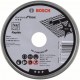 BOSCH Standard for Inox Rapido Dělicí kotouč rovný, 115x1mm 2608603254