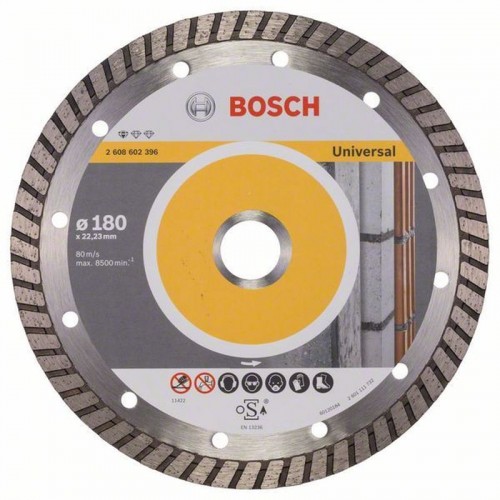 BOSCH Standard for Universal Turbo Diamantový dělicí kotouč 180x22,23x2,5x10mm 2608602396