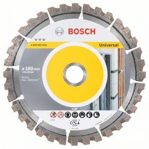 BOSCH Best for Universal Diamantový dělicí kotouč, 180 x 22,23 x 2,4 x 12 mm 2608603632