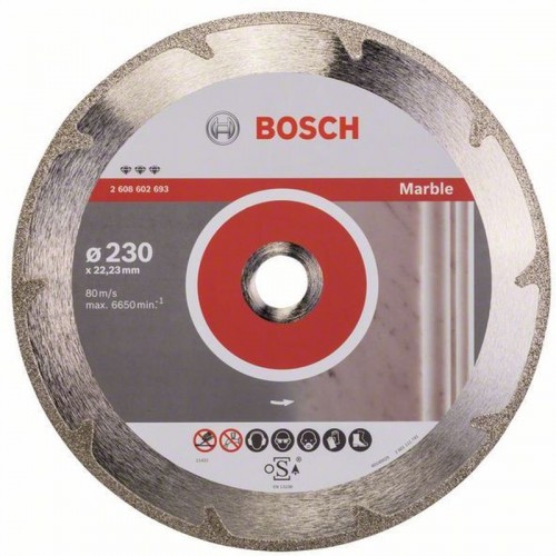 BOSCH Best for Marble Diamantový dělicí kotouč, 230 x 22,23 x 2,2 x 3 mm 2608602693 BOSCH Best for Marble Diamantový dělicí kotouč, 230 x 22,23 x 2,2 x 3 mm 2608602693
