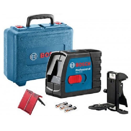 BOSCH GLL 2-15 Professional čárový laser v kufru BOSCH GLL 2-15 Professional čárový laser v kufru