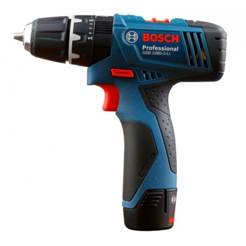 BOSCH GSB 1080-2-LI Professional aku šroubovák 2x1,5Ah 0.601.9F3.000