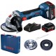 BOSCH GWS 180-LI PROFESSIONAL Akumulátorová úhlová bruska, 18V 4.0Ah, 125mm 06019H9021