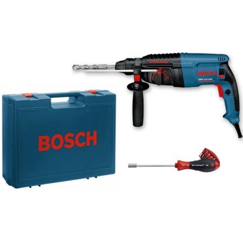 BOSCH GBH 2-26 DRE Professional vrtací kladivo s SDS-plus + šroubovák Wiha se sadou bitů 0.615.990.K00