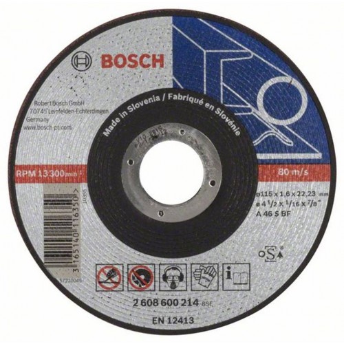 BOSCH Expert for Metal Dělicí kotouč rovný 115x22,23x1,6 mm 2608600214