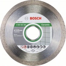 BOSCH Standard for Ceramic Diamantový dělicí kotouč, 115 x 22,23 x 1,6 x 7 mm 2608602201