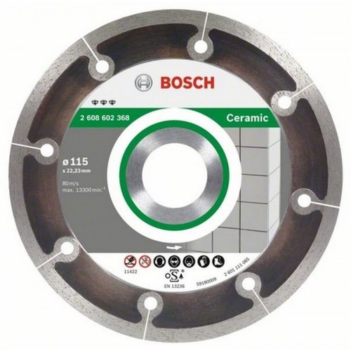 BOSCH Best for Ceramic Extraclean Diamantový dělicí kotouč, 115 x 22,23 x 1,2 x 5 mm 2608602368