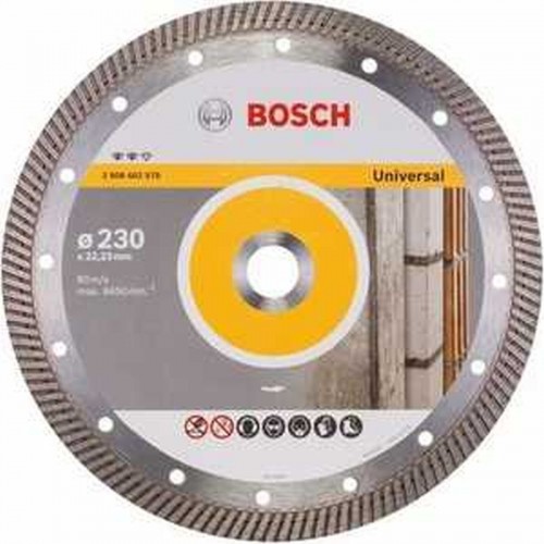 BOSCH Expert for Universal Turbo Diamantový dělicí kotouč, 230 x 22,23 x 2,8 x 12 mm 2608602578