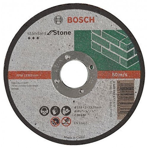 BOSCH Standard for Stone Dělicí kotouč rovný C 30 S BF, 115x22,23x3 mm 2608603177